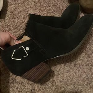 Franco sarto suede booties